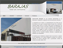 Tablet Screenshot of carroceriasbarajas.com